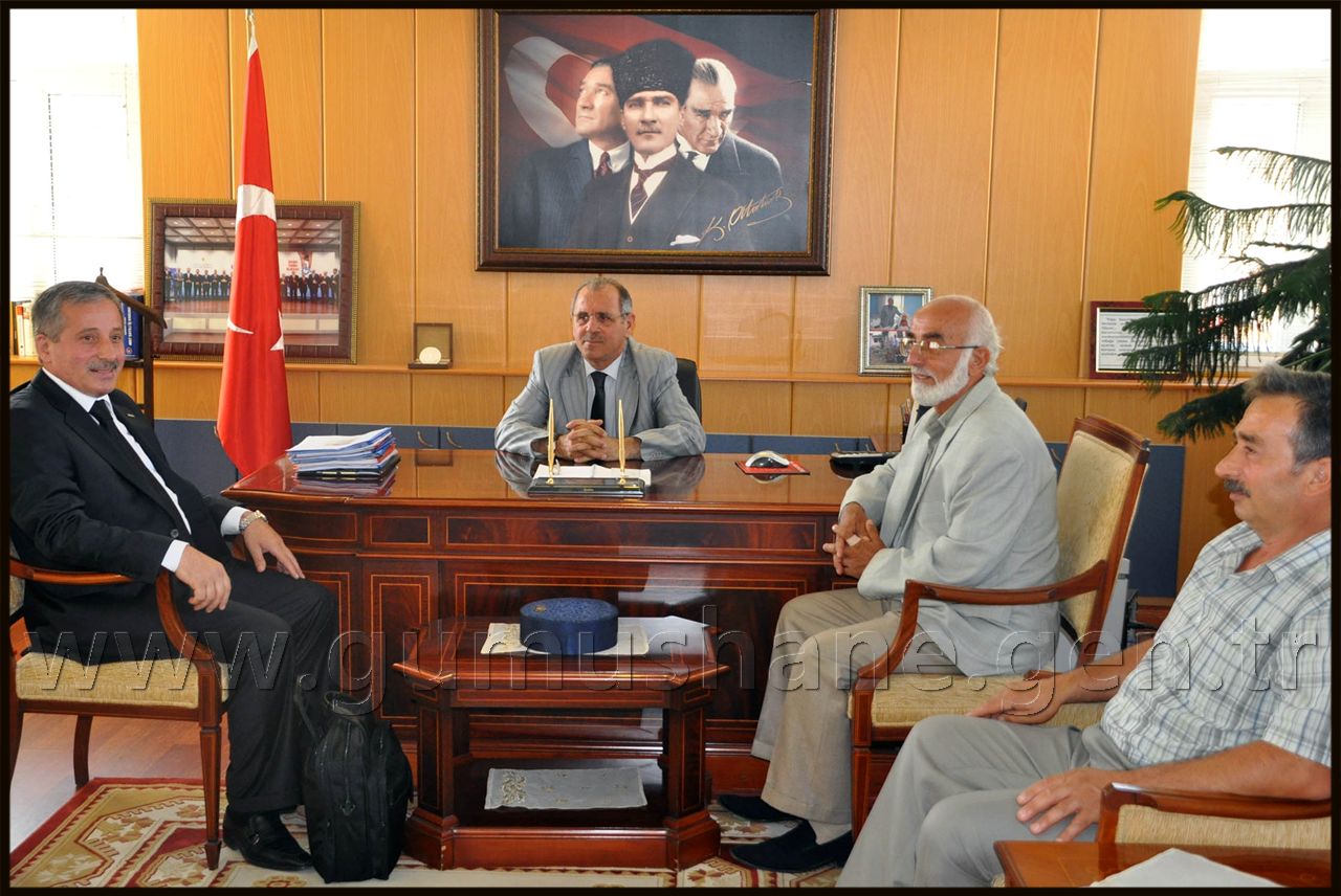 Gümüşhane Valiliğini Ziyaret Sayın Valimiz Enver Salihoğlu